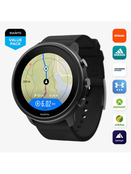 SUUNTO 7 MATTE BLACK TITANIUM